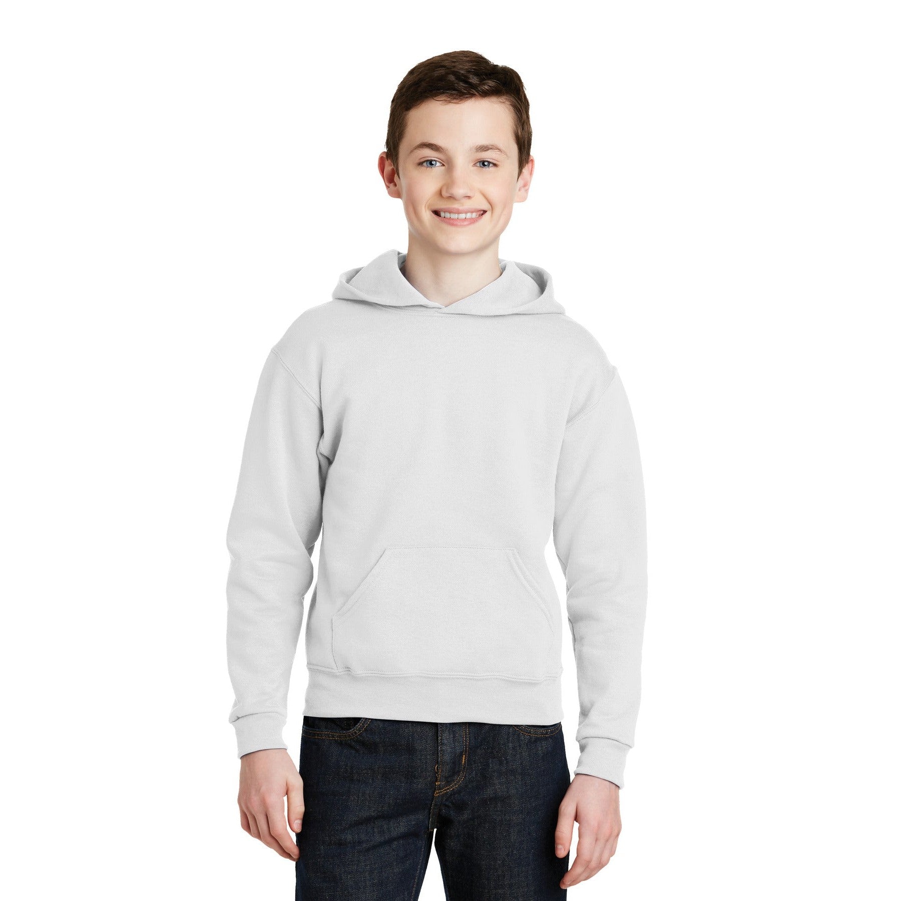Jerzees-Jerzees® - Youth NuBlend® Pullover Hooded Sweatshirt. 996Y-MedTech-12